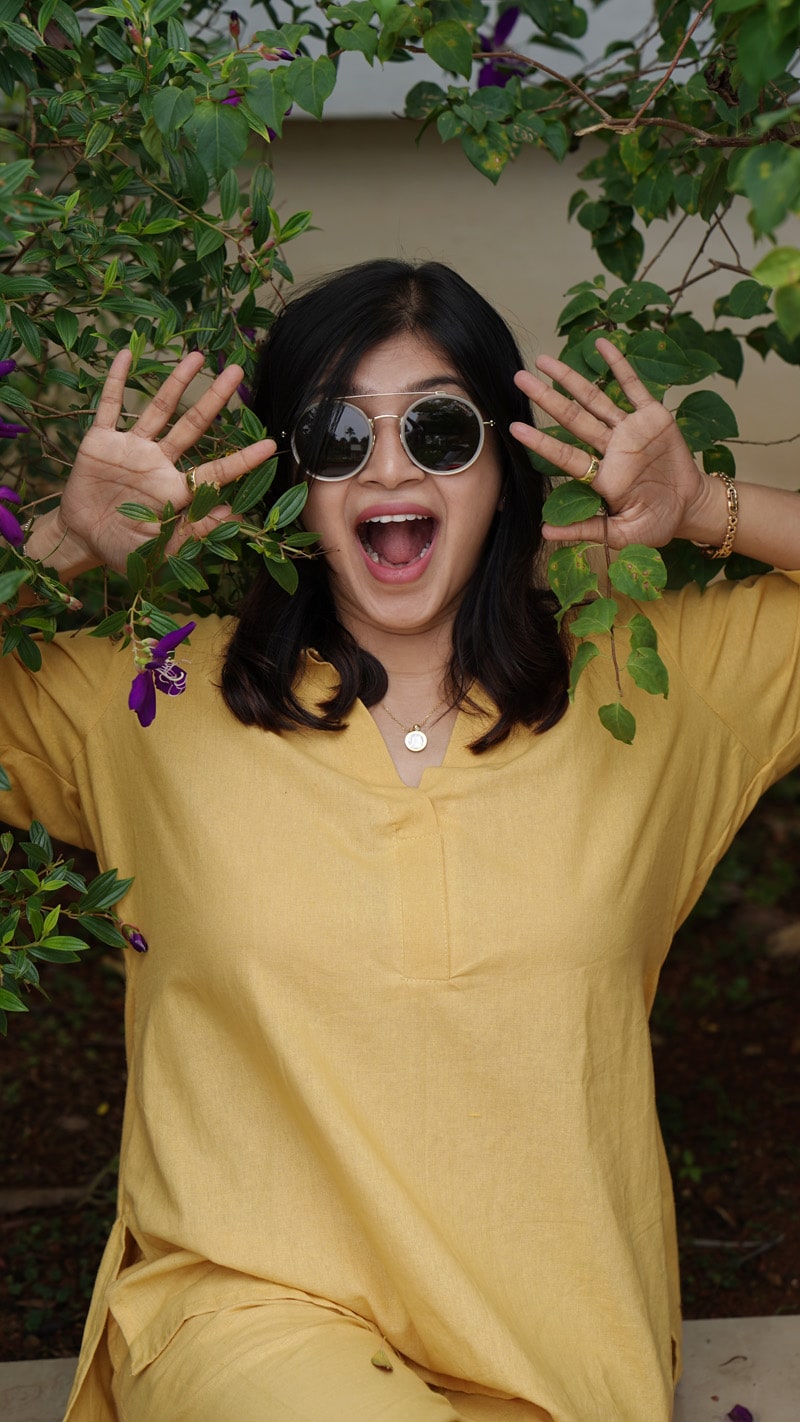 Candy Yellow Linen Co-ords