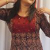 black-and-maroon-hand-embroided-kurti-rangh