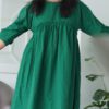 emerald-green-casual-dress