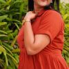 fiery-orange-cotton-dress-with-tie