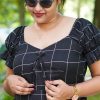 black-checkered-dress