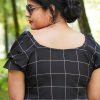 black-checkered-dress